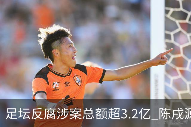 足坛反腐涉案总额超3.2亿 陈戌源李铁2人达2亿
